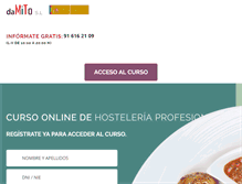 Tablet Screenshot of curso-de-hosteleria.com